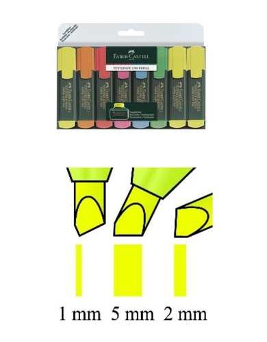 rotuladores fluorescentes recargables