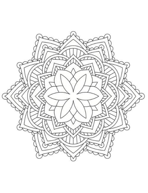mandala flor