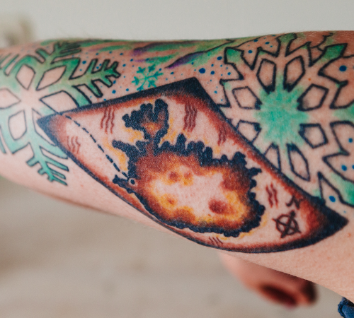 tatuaje temporal
