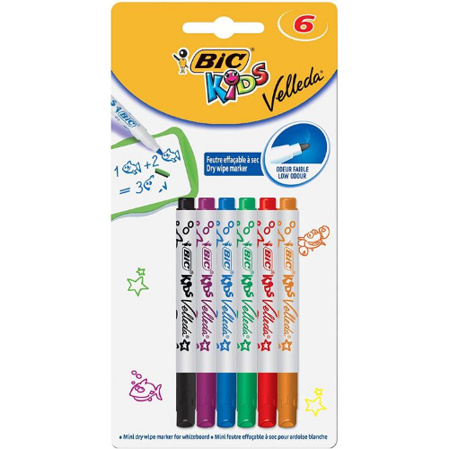 rotuladores bic kids para pizarra blanca