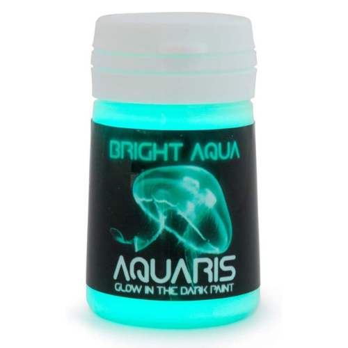 pintura Aquaris brilla en la oscuridad